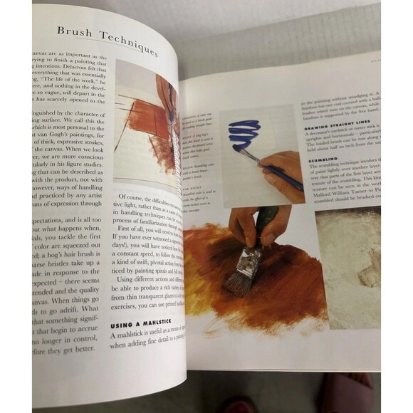 Practical Oil Painting By Gerald Woods Guide To Materials & Techniques Hardcover - Picture 5 of 6